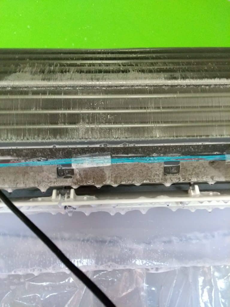 heat pump chemical soak