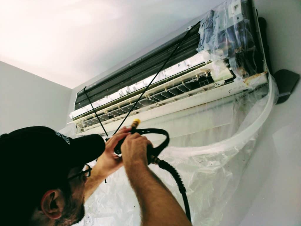 Heat pump filter cleaning Antigonish County Nova Scotia Pure Air